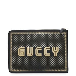 Pre Loved gucci Unisex Black Clutches